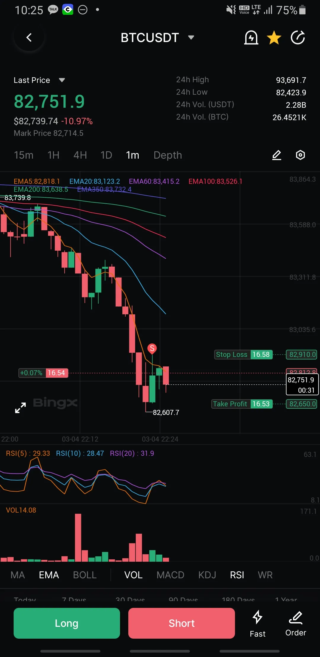 50일차 1분봉 매매훈련 