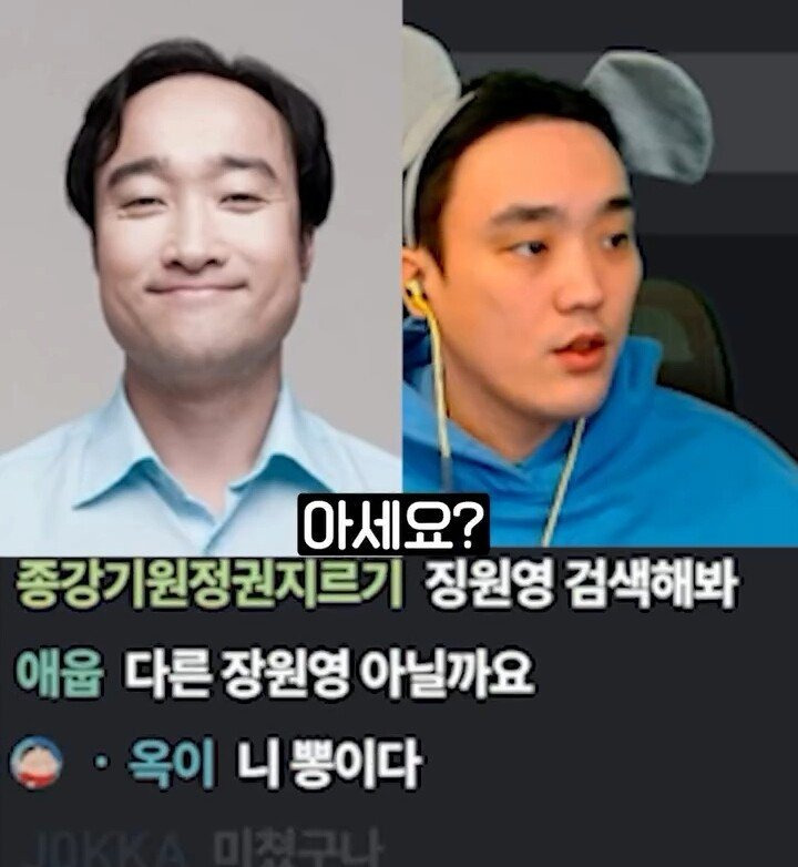 시청자들이 장원영 닮았다는 스트리머.JPG | 인스티즈