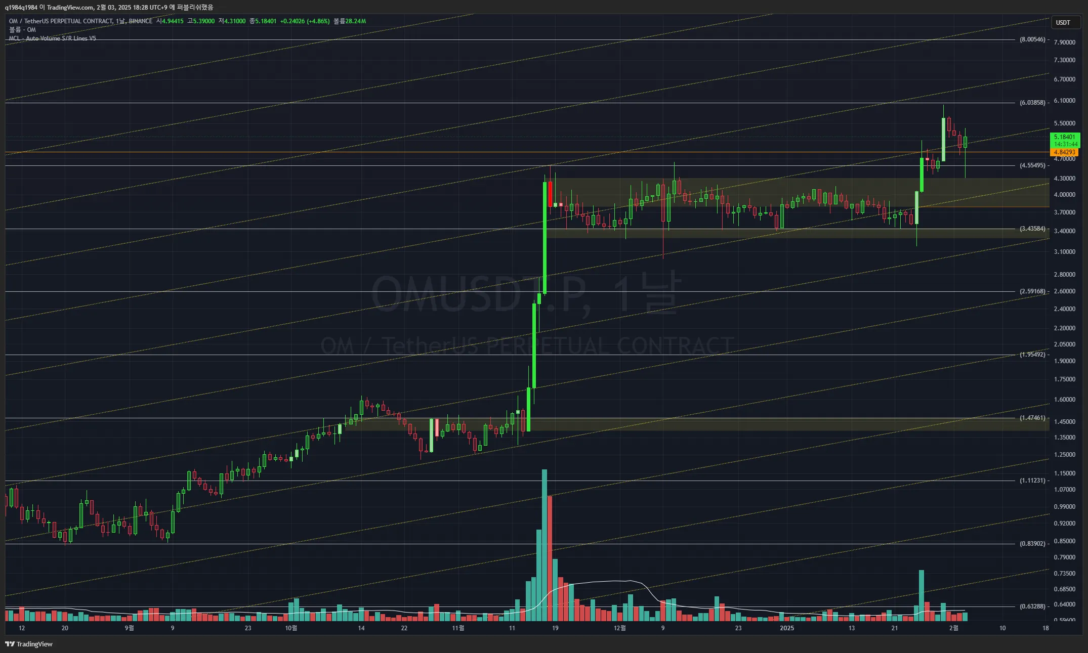 21일차 작도훈련 OM/TRX